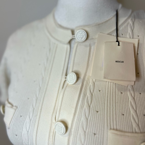 Milo Button Front Midi Dress - Picture 4 of 7